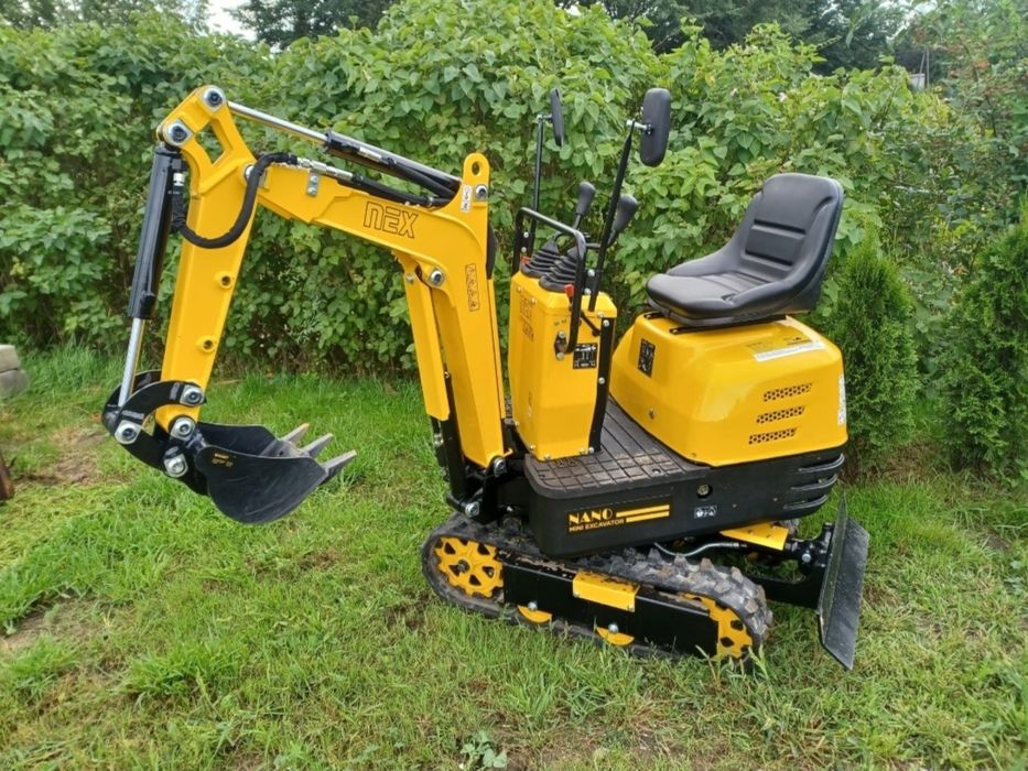 Minikoparka NEX NANO 560 kg. NOWOŚĆ !!! 2026 koparka