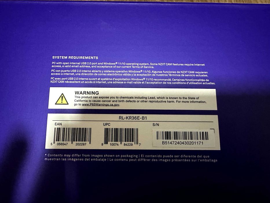 Водяна система охолодження NZXT Kraken Elite RGB 360 (RL-KR36E-B1)