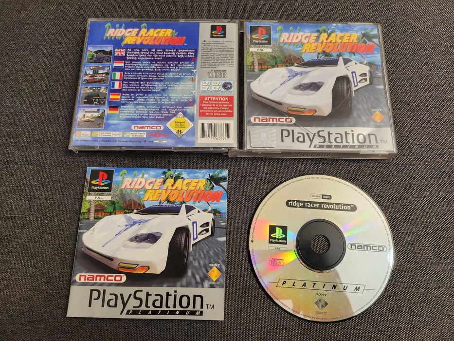 PSX Ridge Racer Revolution Platynowa Kompletna Angielska