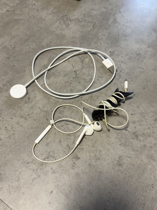 Навушники провідні Apple та usb зарядне до apple watch