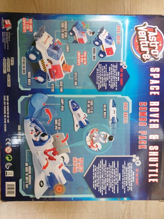 Ігровий набір Astro Venture Space Rover і Shuttle.