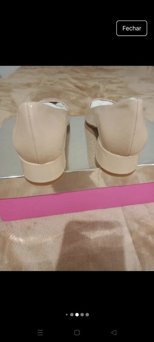 Sapatos mulher n.35 pele