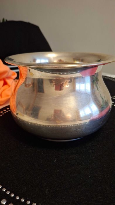 Platerowana waza- osłonka  firma Edzard (