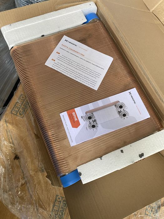 Wymiennik ciepła płytowy lutowany LB31 150 płyt Hexonic
