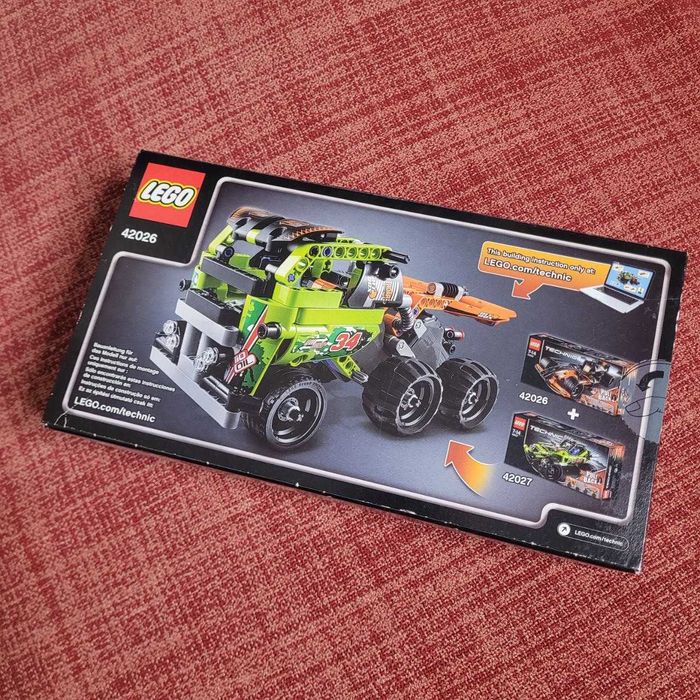 LEGO Technic 42026 Black Champion + Caixa (Novo - Fechado)