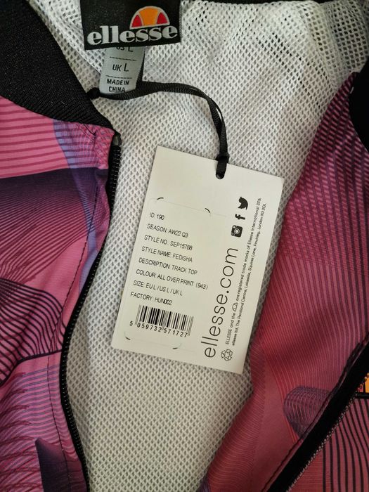Нова спортивна куртка бомбер Ellesse оригінал розмір L