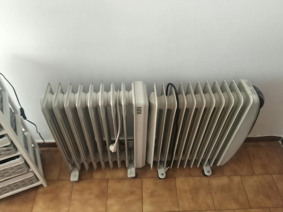 2 aquecedores a oléo