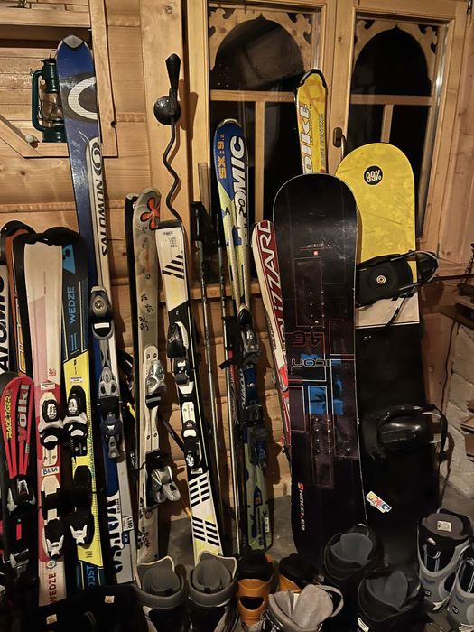 Sprzedam Narty, snowboard, buty. Head,salamon i wiele innych