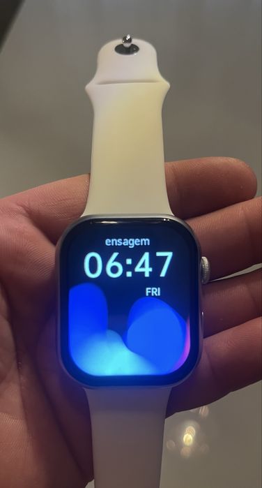 Smartwatch estilo Apple Watch Series 10 – Caixa e bracelete