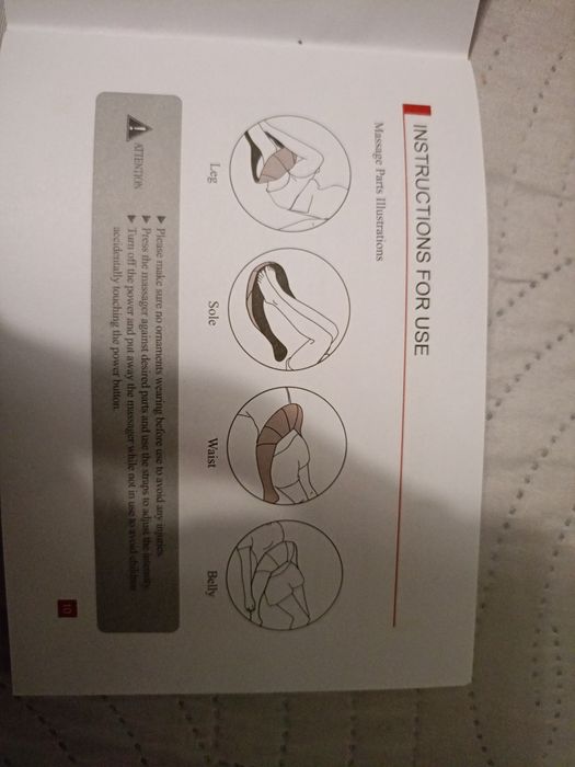 Masażer elektryczny bezprzewodowy