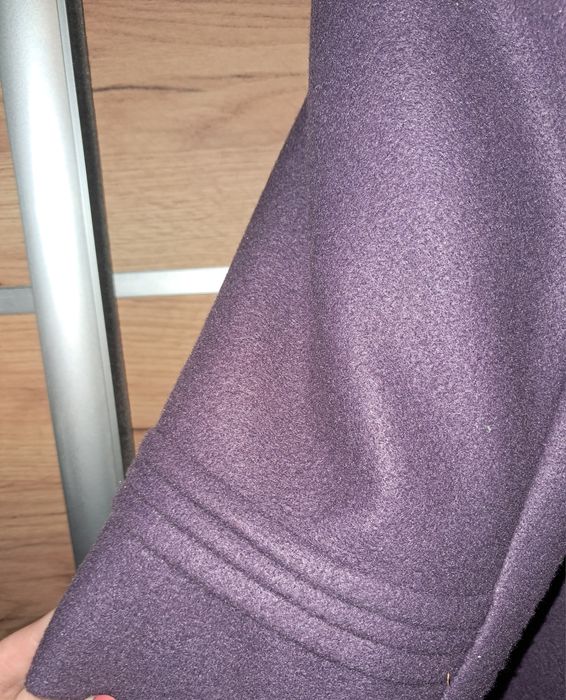 Płaszcz śliwkowy r. 46/48