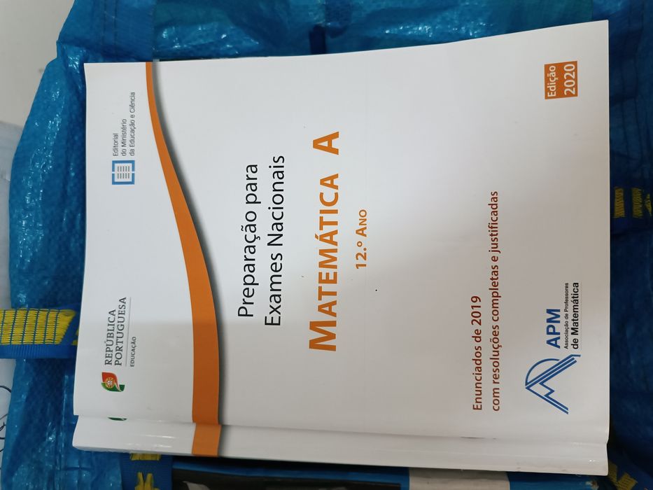 Livros para preparação no exame de matemática
