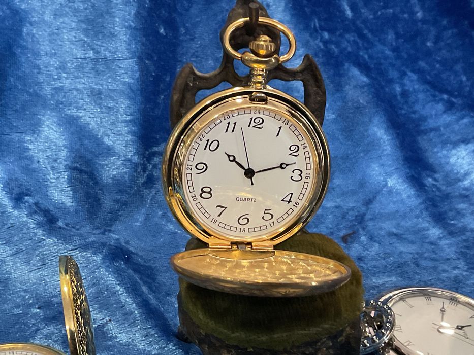 Relógio de bolso quartz a trabalhar de coleção