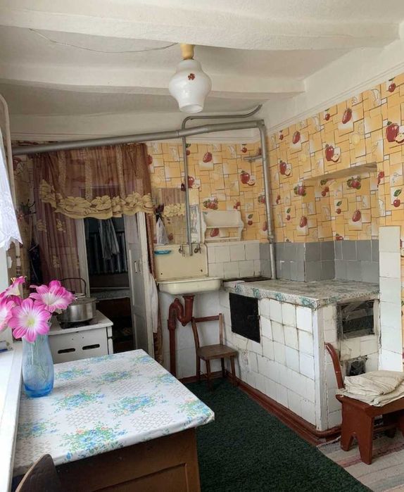 Продам будинок 65 м² у с. Грушівка, 18 км від Покрова - газ, опалення, сад, гараж