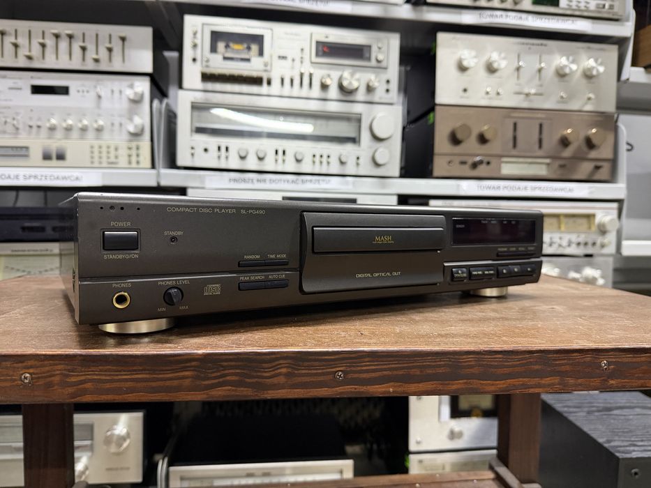 ‼️ Odtwarzacz płyt CD Technics SL-PG490A Audio Room