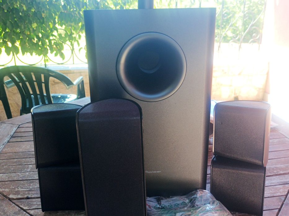 Colunas Pioneer surround 5.1 - 100 watts