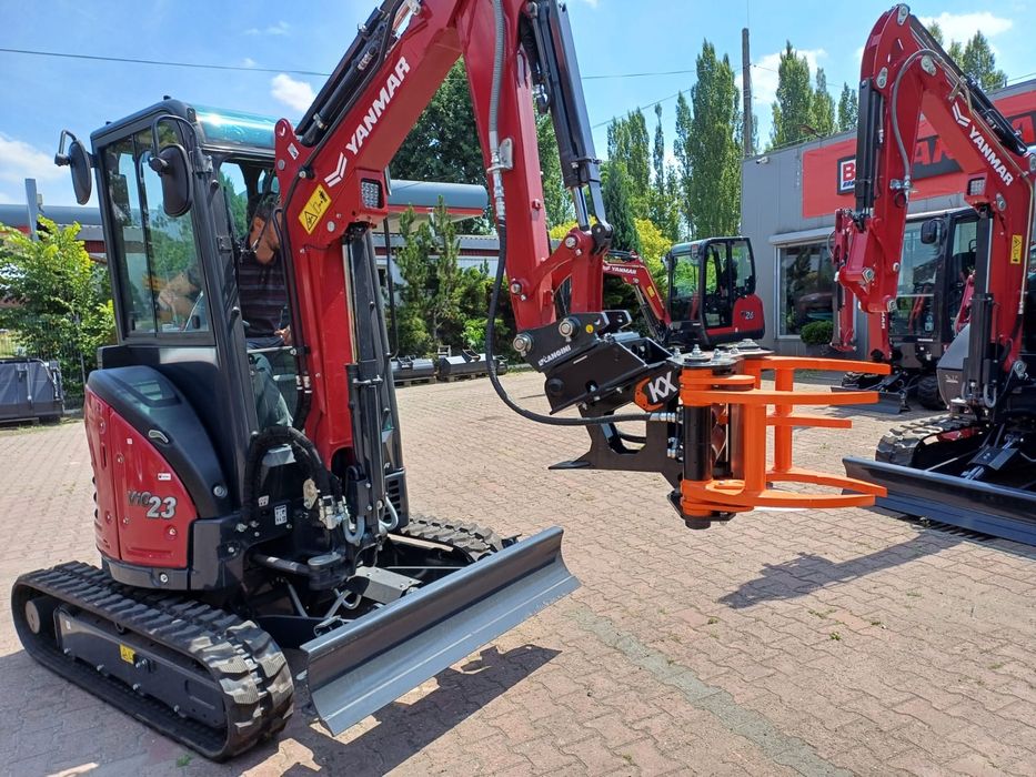 GŁOWICA ścinkowa do drewna KX210 do koparka YANMAR Takeuchi Kubota JCB Liugong Dosan Komatsu Liebherr  wycinka krzaków zarośli czyszczenie samosiejek