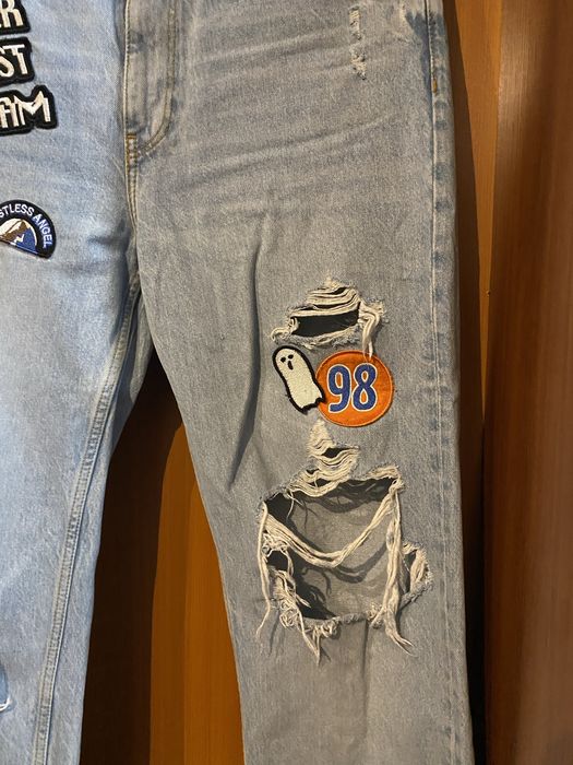 Кастомные джинсы Bershka