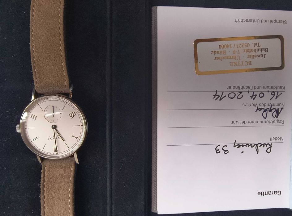 NOMOS Ludwig 33 -stylowy