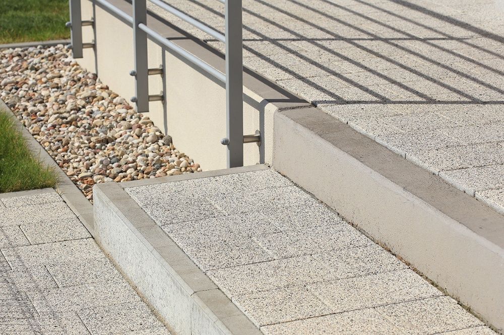 Obrzeże Chodnikowe 75x20x5cm z dostawą 58 szt. Szare i kolorowe