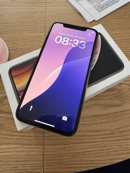 Apple iPhone XS 64gb + Słuchawki Apple Airpods 3, nowa bateria