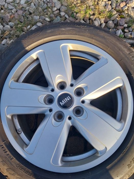Oryginalne Felgi Aluminiowe Mini Cooper R16 5x112 7J ET 52