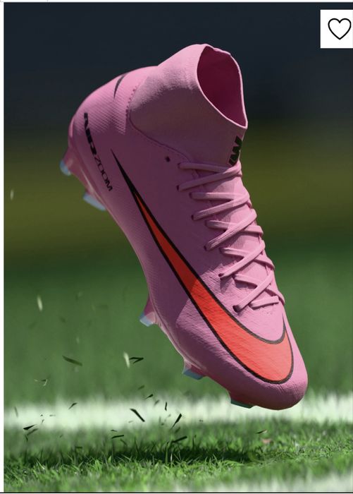 Chuteira nike mercurial vapor rosa