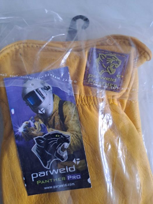Rękawice skórzane Parweld Panther - nowe z metką - roz. 10