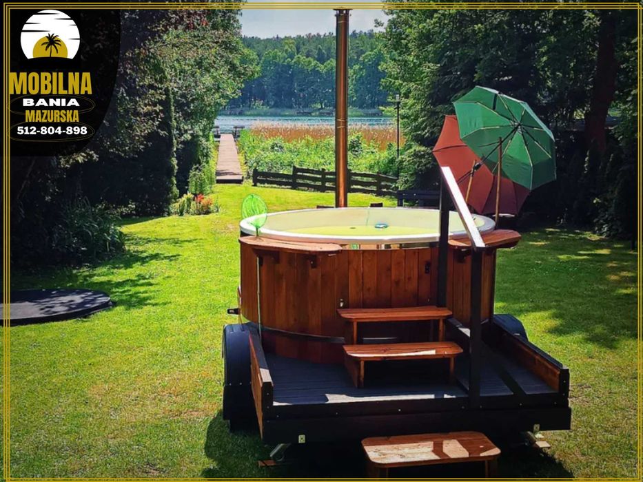 Mobilna bania/jacuzzi/balia*250ZŁ/DOBA*600ZŁ/WEEKEN*999ZŁ/CAŁY TYDZIEŃ