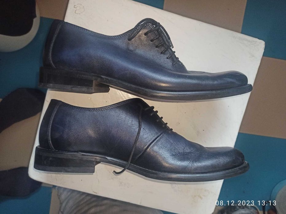 кожаные свадеб мужские туфли Gregory Arber и лакированные joseph feiss