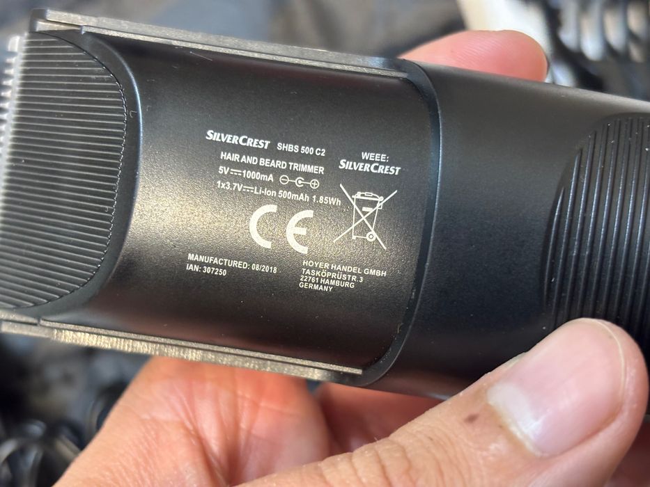 Máquina de barbear - Silvercrest