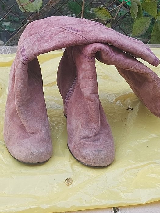 Kozaki damskie zamsz rozmiar 38 firma MARISHE