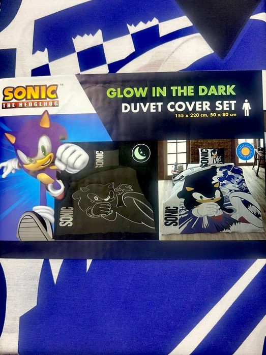 Capa de edredão Sonic
