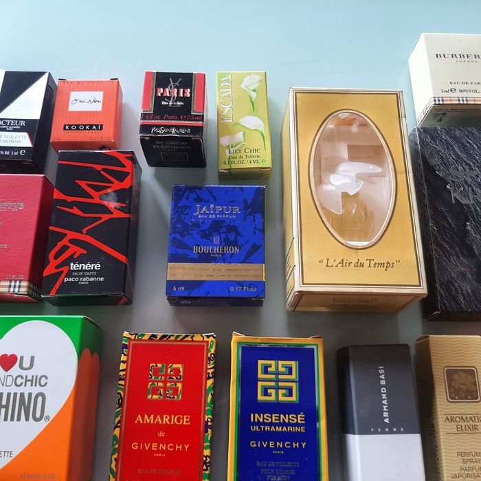 Miniaturas de Perfumes Antigos