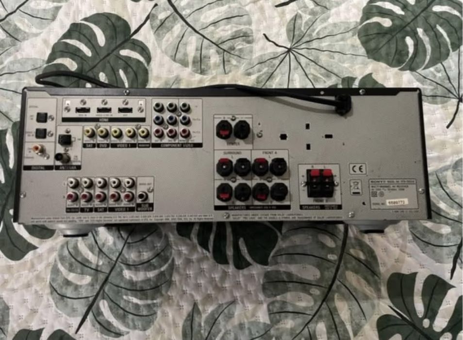 Conjunto Hi-Fi Sony – Amplificador STR-DG510 + CDP-XE200 + Deck TC-WE305