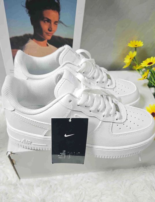 Buty sportowe Nike_Air_Force_1_Low_07_White_Gum Rozmiar R.46