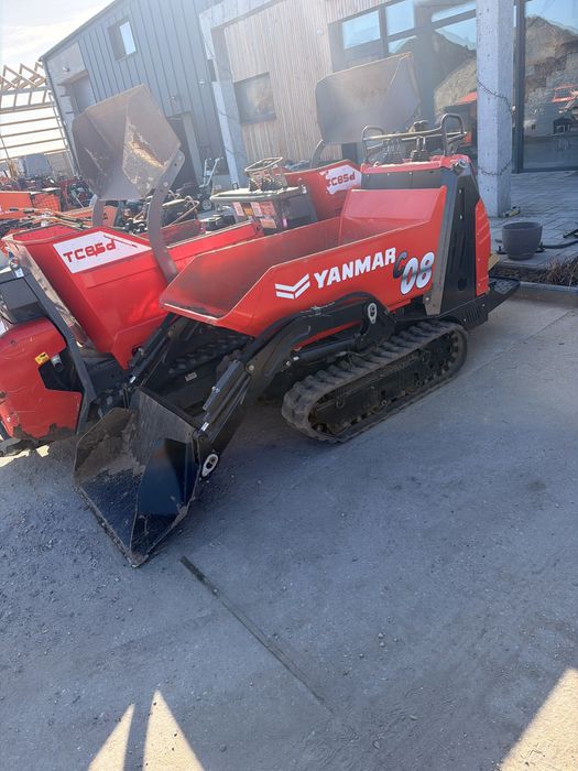 Mini wozidło taczka samozaładowcza na gąsiennicy