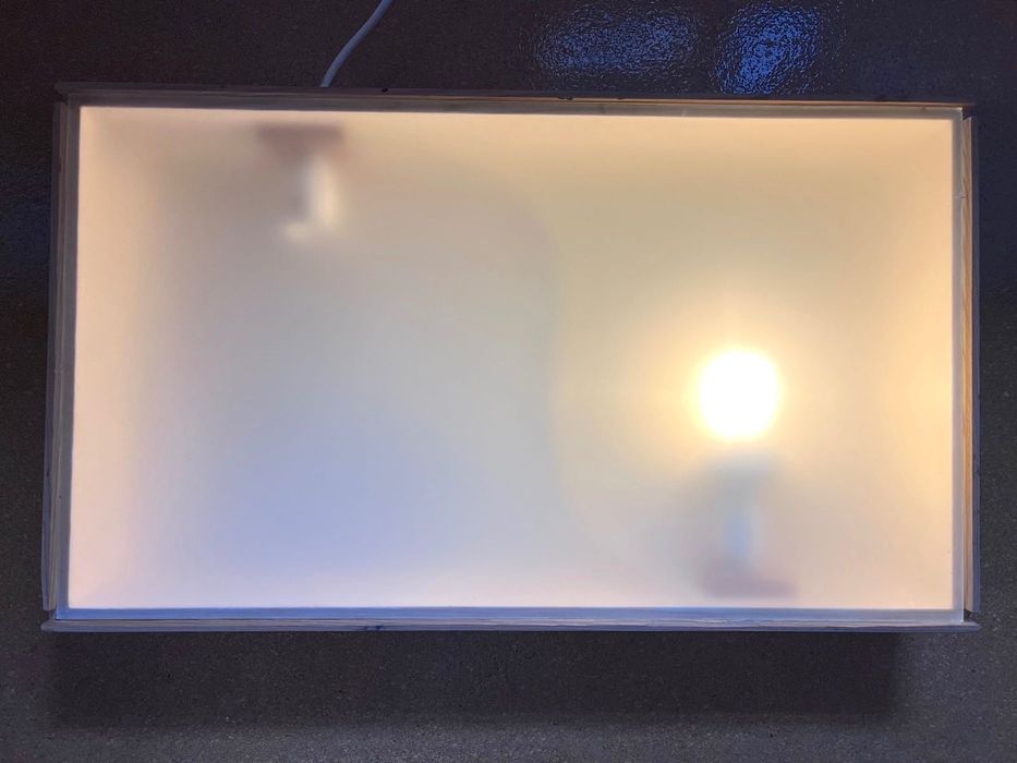 Caixa de luz para crianças, trabalho em vidro ou ATL