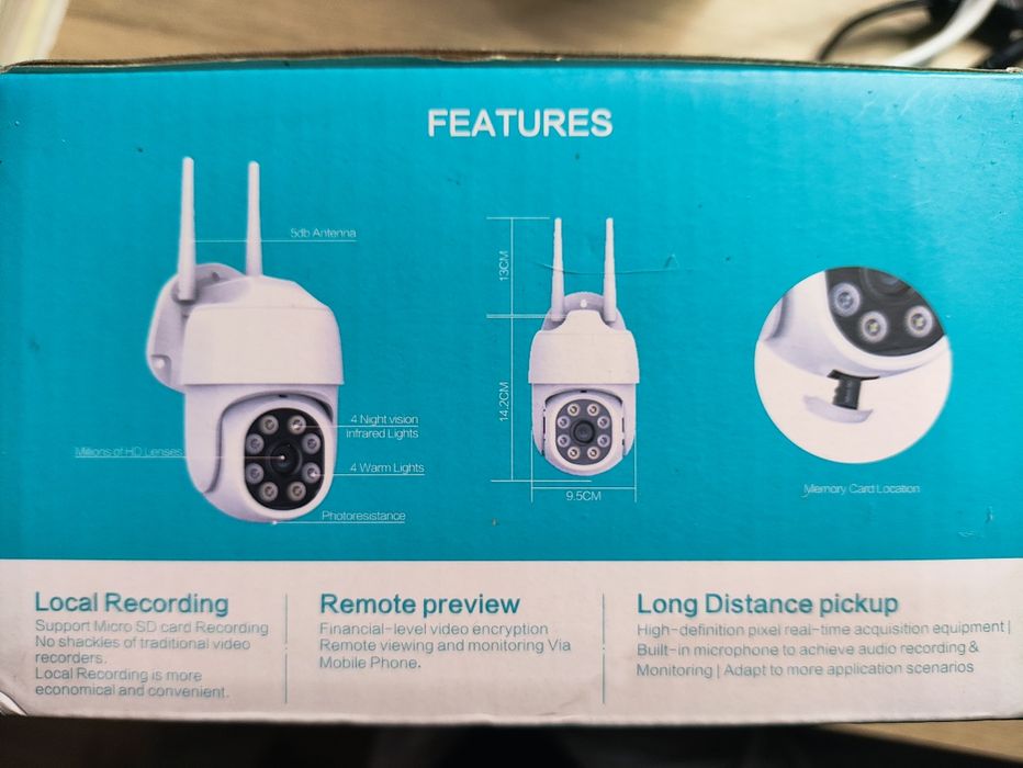 Бездротова камера відеоспостереження XM03s-8MP WIFI smart camera