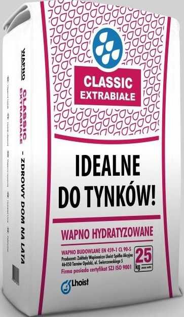 Wapno hydratyzowane Classic Extra 1 Tona