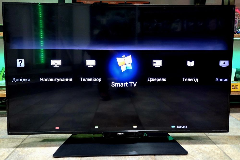 Телевізор  Smart  ТВ Philips  50"  YouTube   T2