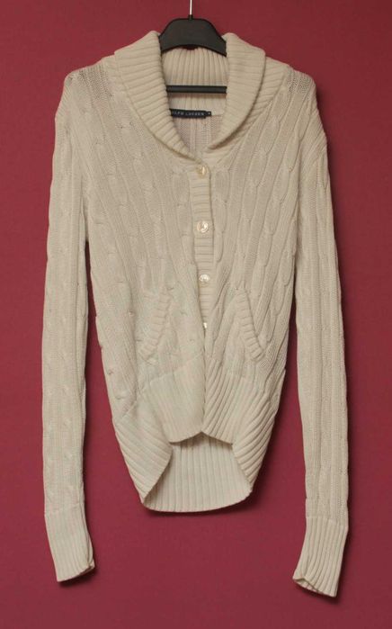 Polo ralph lauren рр M кардиган фигурной вязки