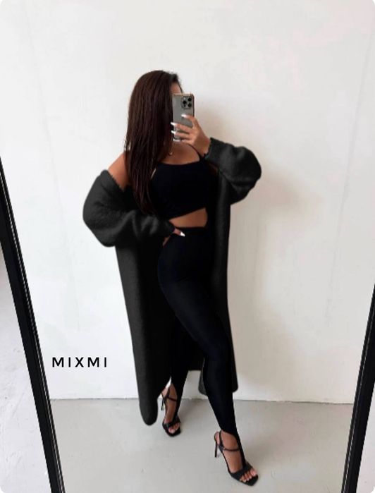 Жіночий кардиган тканина альпака ангора