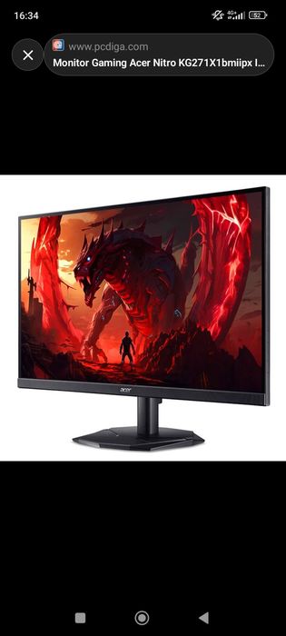 Monitor Gaming Acer Nitro KG271 27 polegadas 200Hz 0.5ms FreeSync441772304615362561