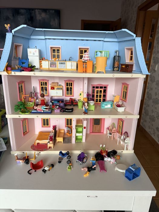 Casa playmobil com recheio