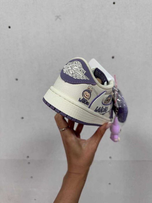 Кеди Nike Air Jordan x Travis Scott x Labubu Purple / кеди Найк Лабубу