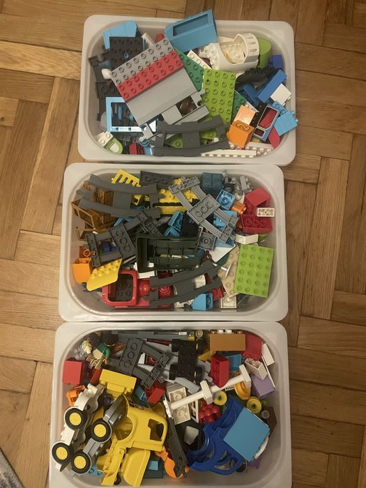 Lego duplo kolejka i różności