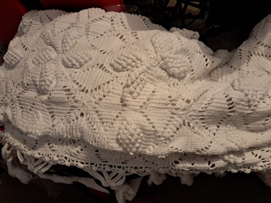 Duas Colcha de renda