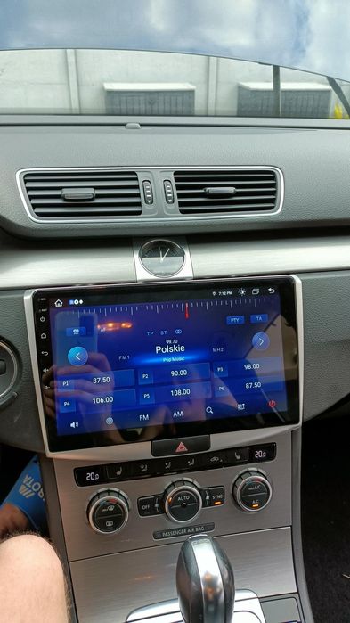 Passat B6 B7 Android 13 USB sd AUX car pley