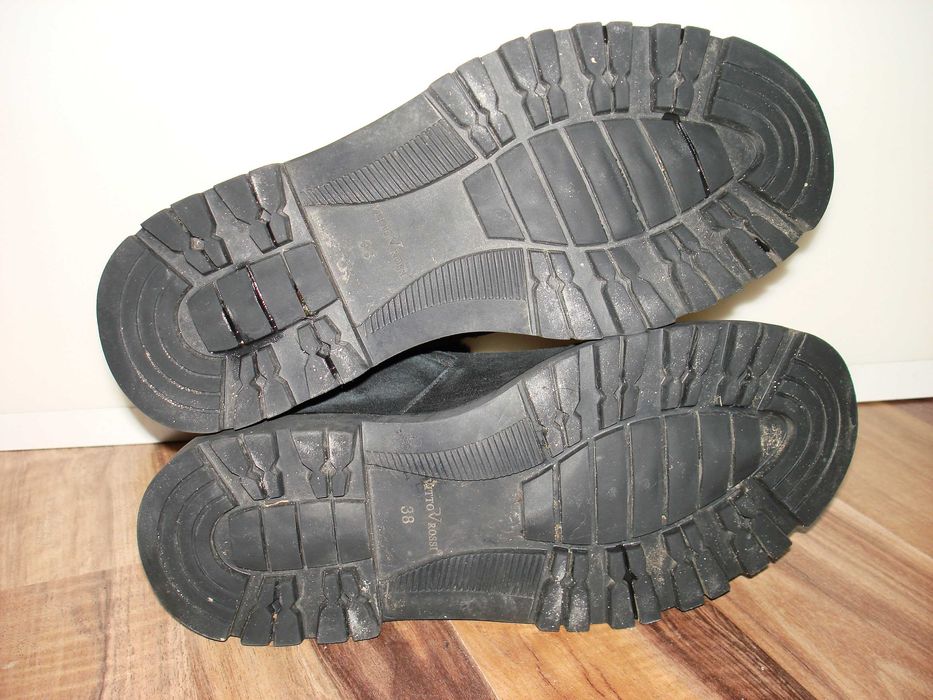 Зимние замшевые ботинки Vitto Rossi EUR 38 стелька 24,5 см: 500